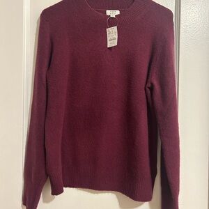 J. Crew Iris Crew Neck Sweater in Extra Soft Yarn